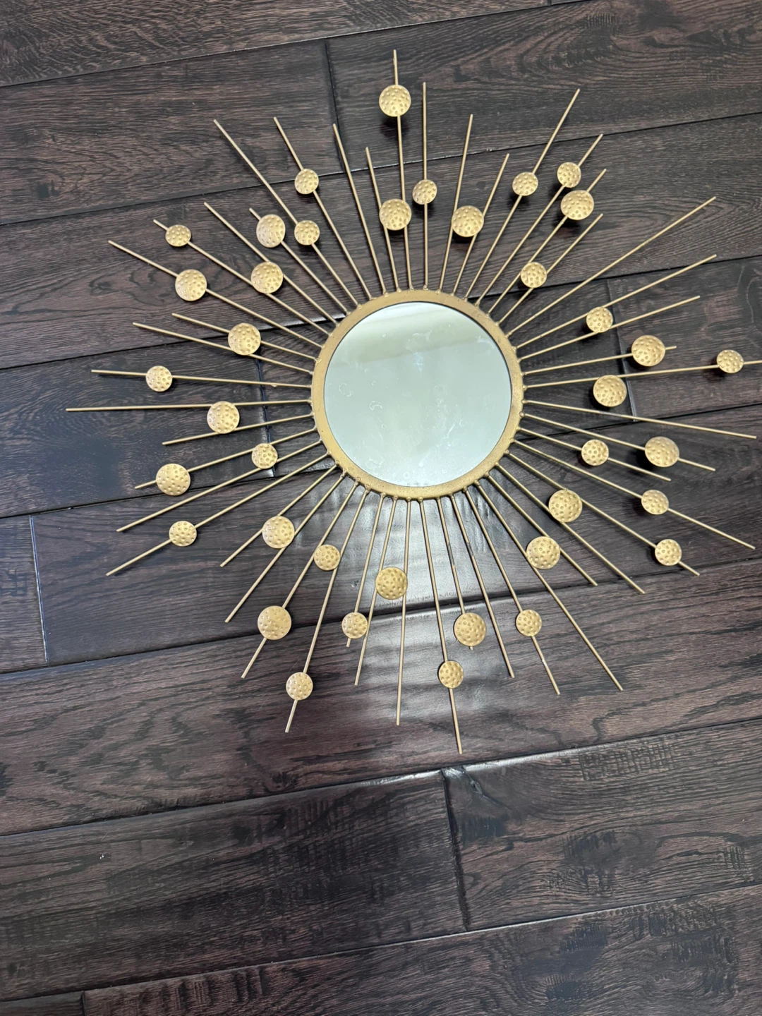 Gold Sunburst Starburst Mirror - photo 2