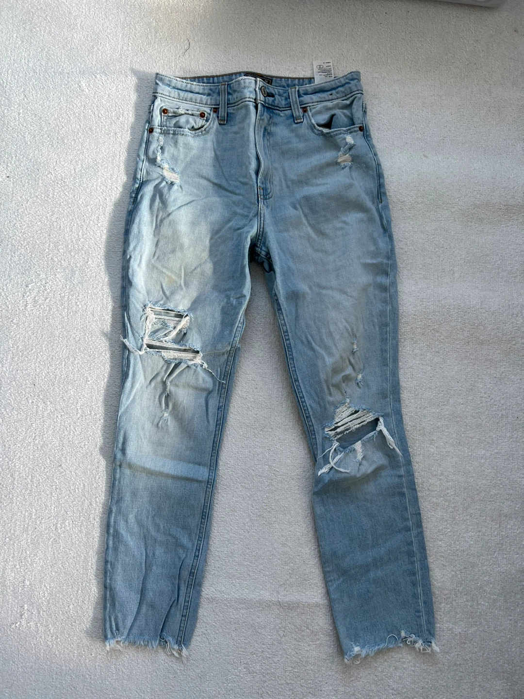 Abercrombie & Fitch Simone High Rise Slim Jeans Size 28/6R