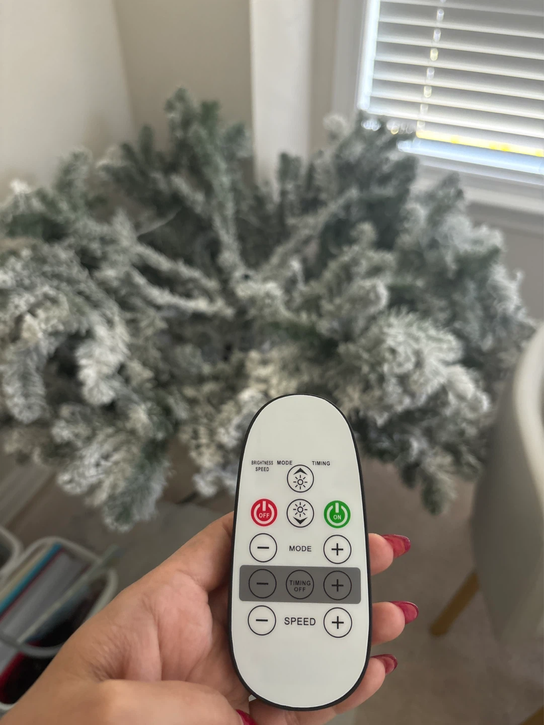 Pre-lit Artificial Christmas Tree with - photo 3