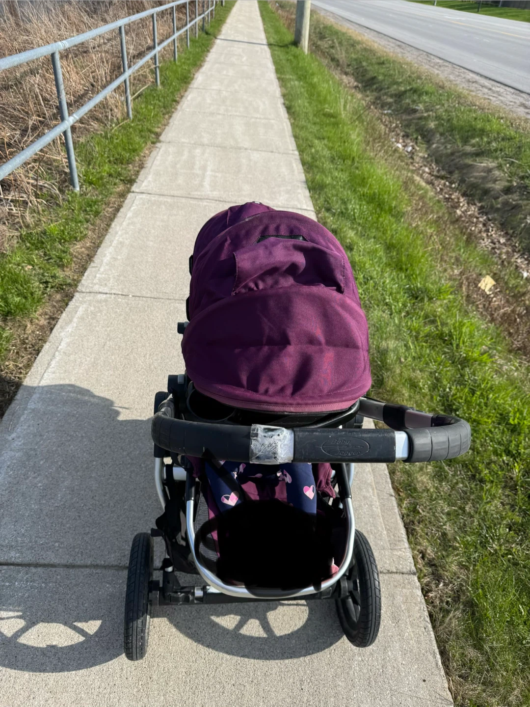 Baby Jogger City Select Double Stroller - Purple - photo 2