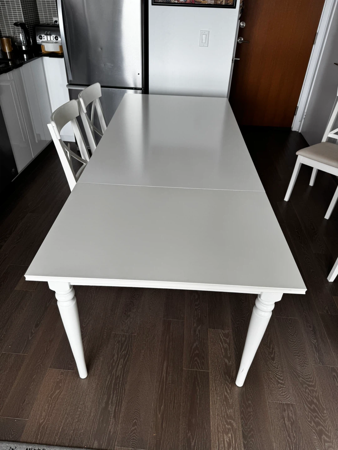 IKEA ROSENTORP Extendable Dining Table – White - photo 5