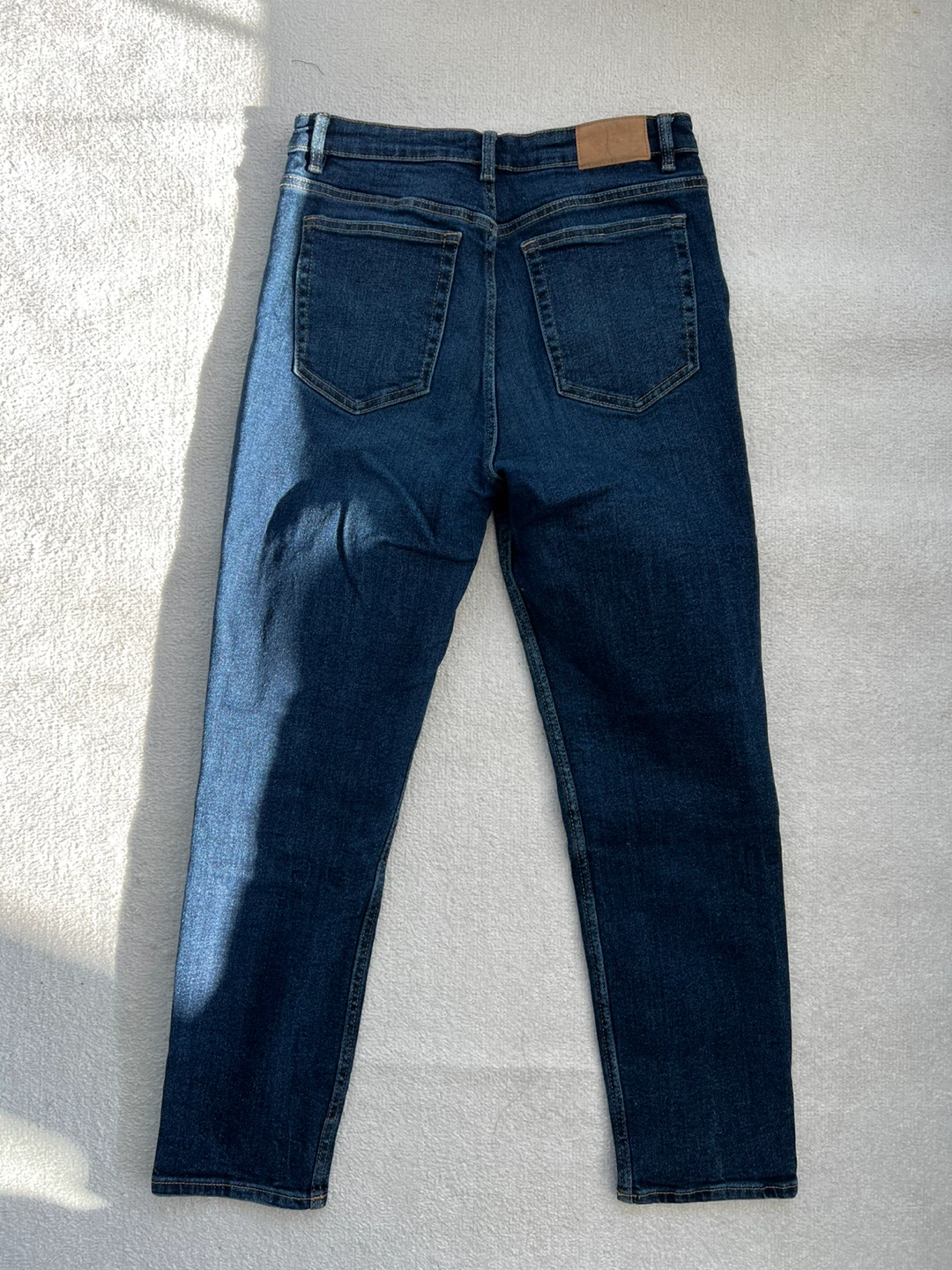 ZARA Women's Blue Denim Jeans Size 8 (USA) - photo 3