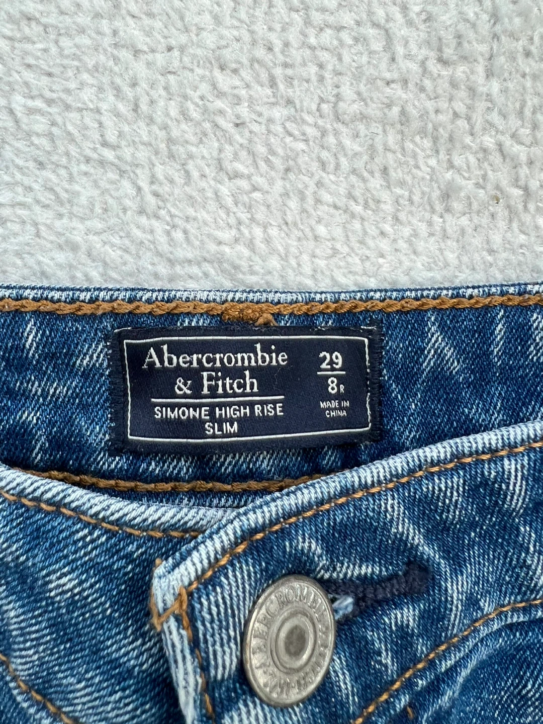 Abercrombie & Fitch Simone High Rise Slim Jeans - photo 2