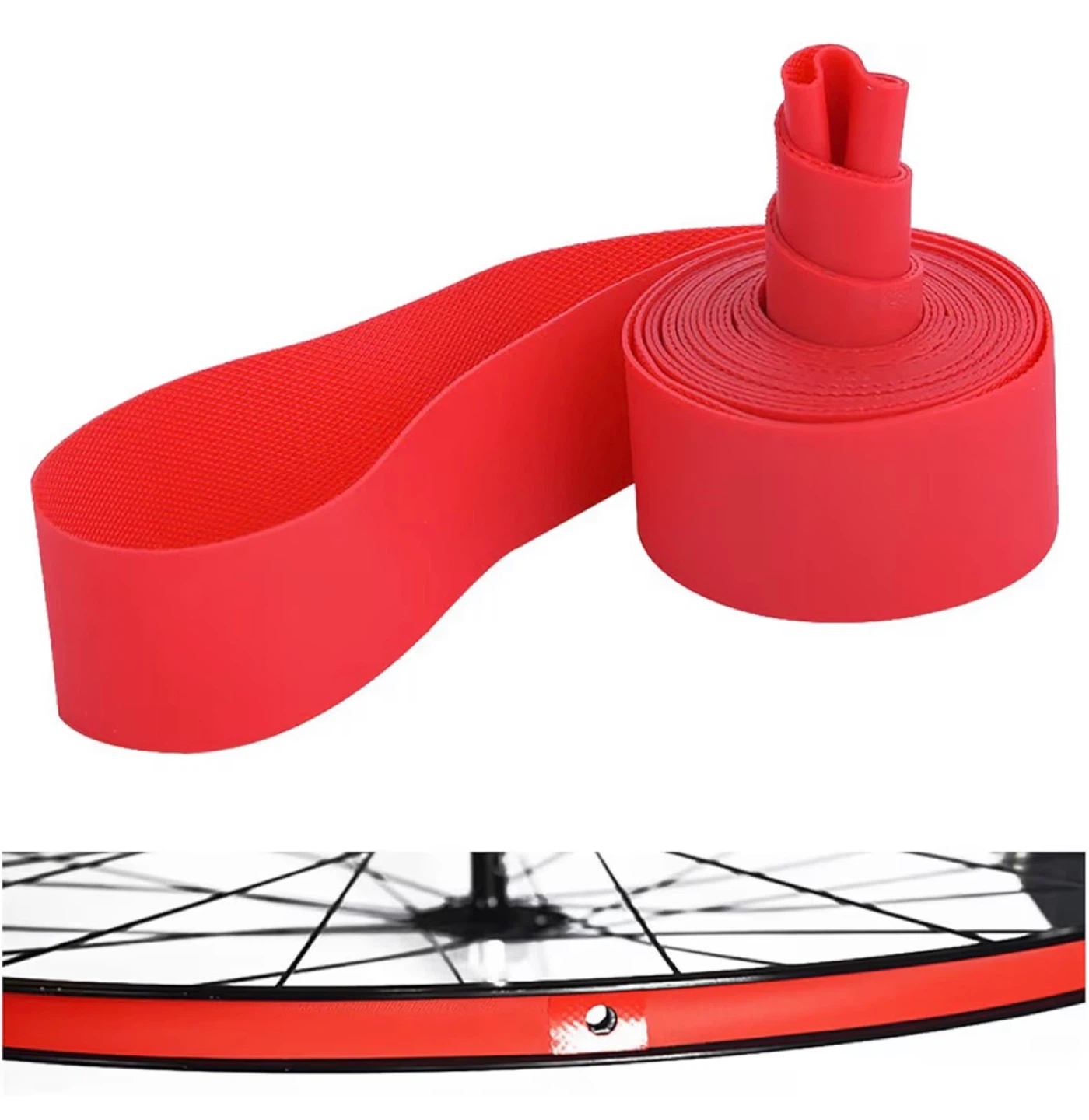 Red Bicycle Rim Tape