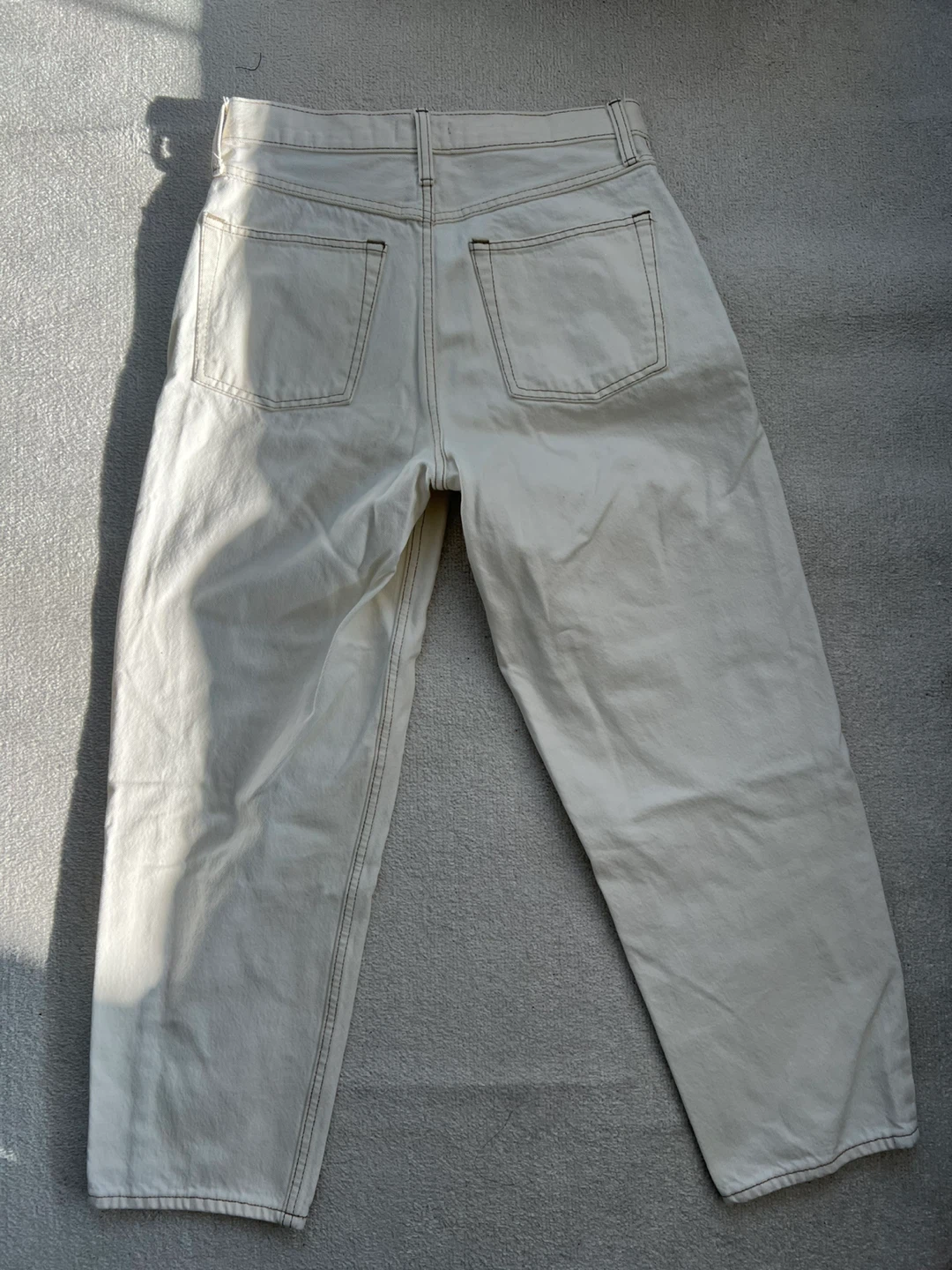 Abercrombie & Fitch Cream Jeans - Size 29/8R - photo 4