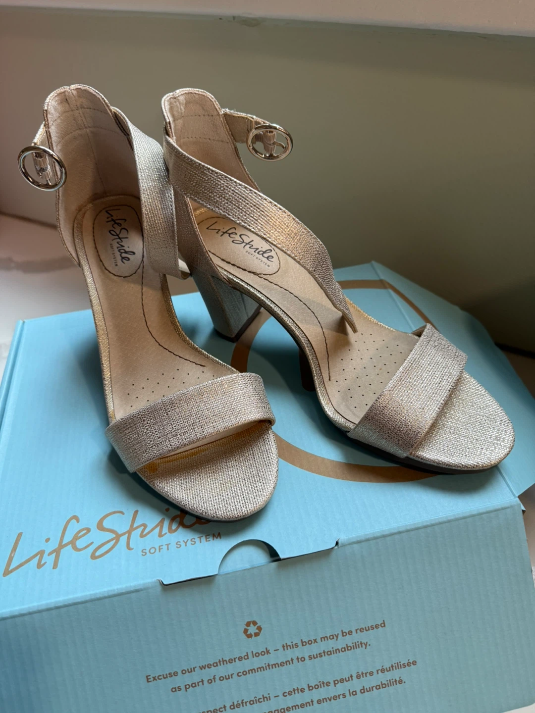 Lifestride sandals metallic - photo 4