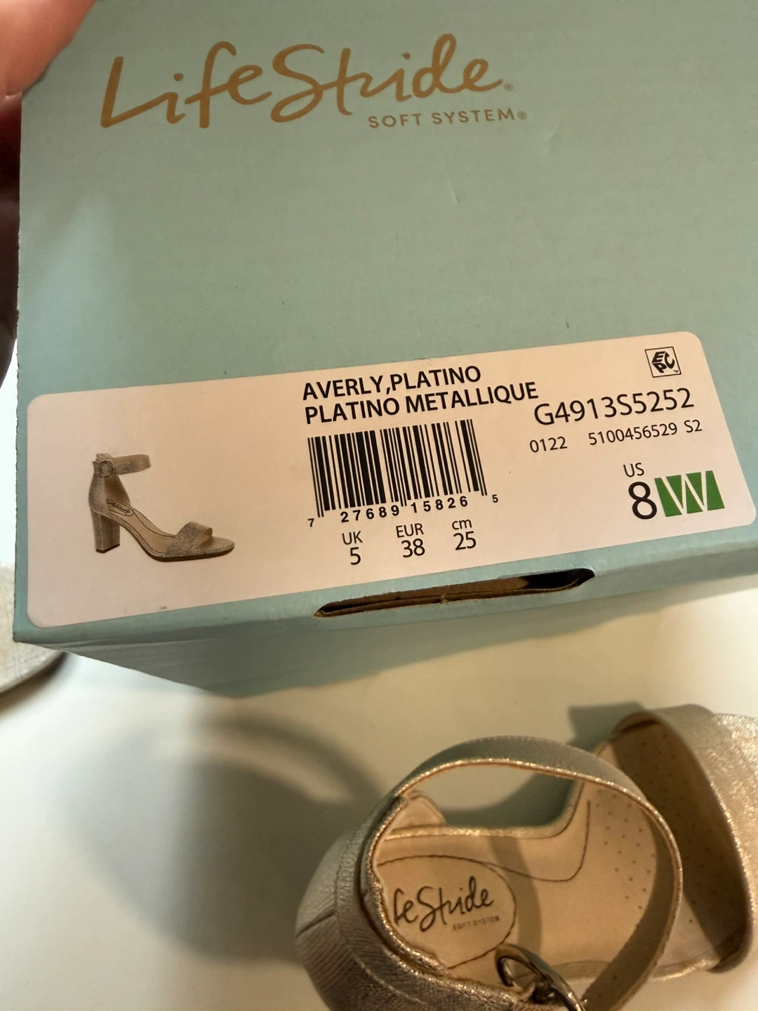 Lifestride sandals metallic - photo 5