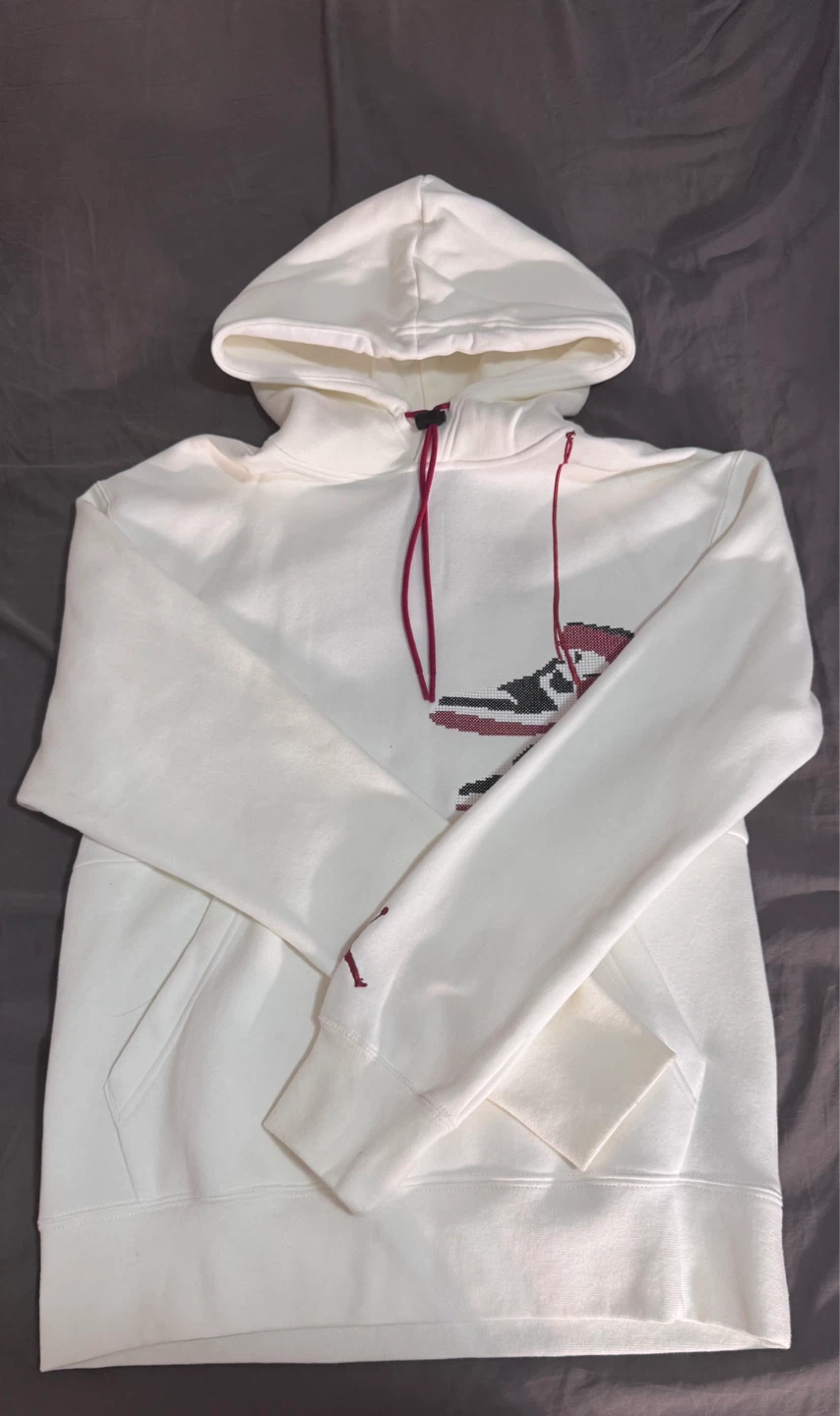 Jordan White Hoodie