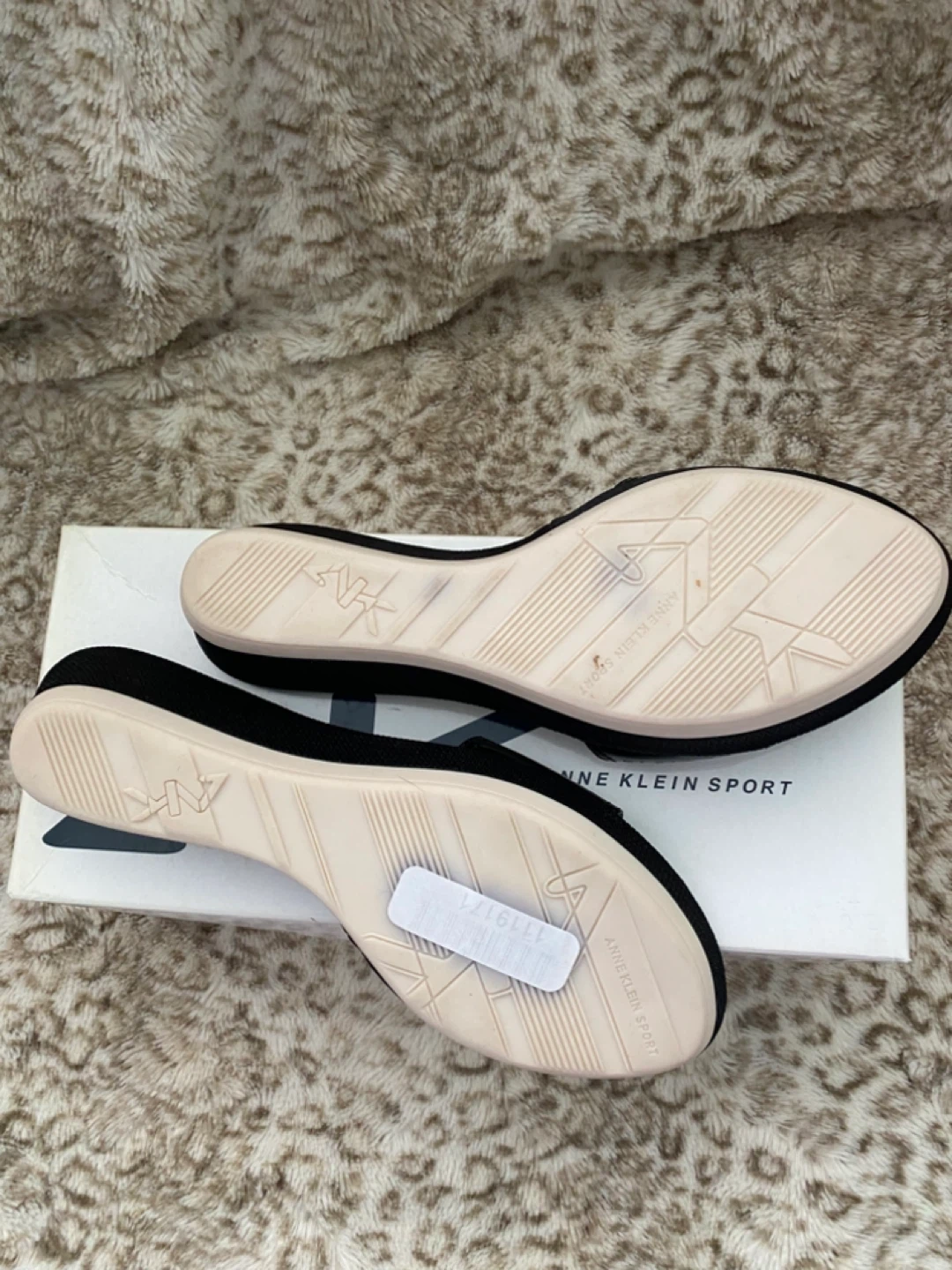 Anne Klein Sport Black Slide Sandals - photo 3