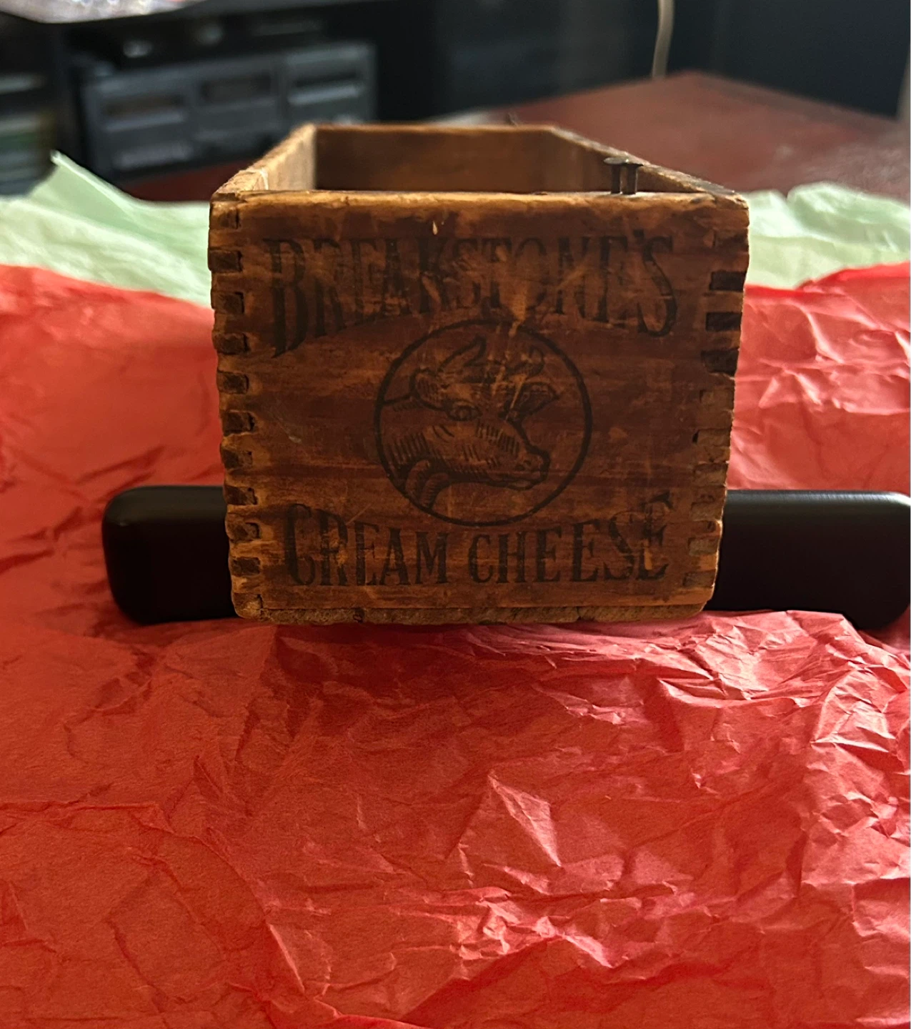Breakstone's Cream Cheese Wooden Crate - photo 2