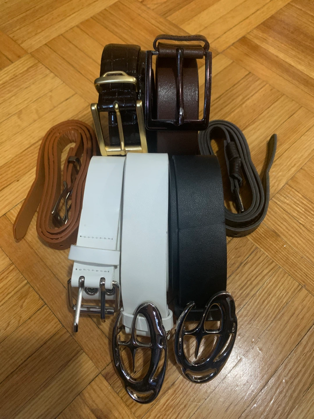 Set of 5 Belts (Various Colors)All for $10