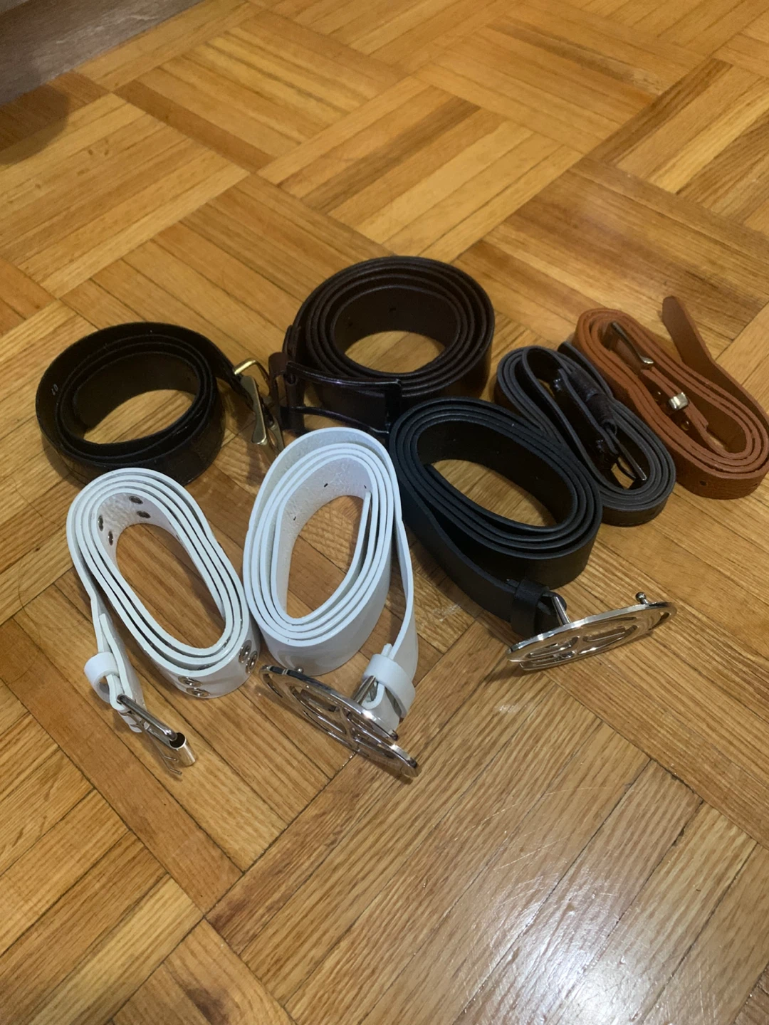 Set of 5 Belts (Various Colors)All for $10 - photo 2