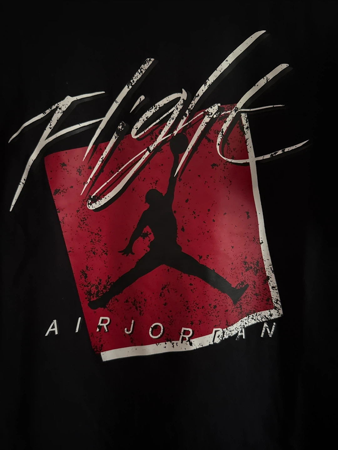 Air Jordan "Flight" T-Shirt - Black - Size M - photo 2