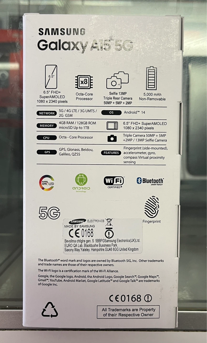 Samsung Galaxy A15 5G Smartphone - Black - photo 4
