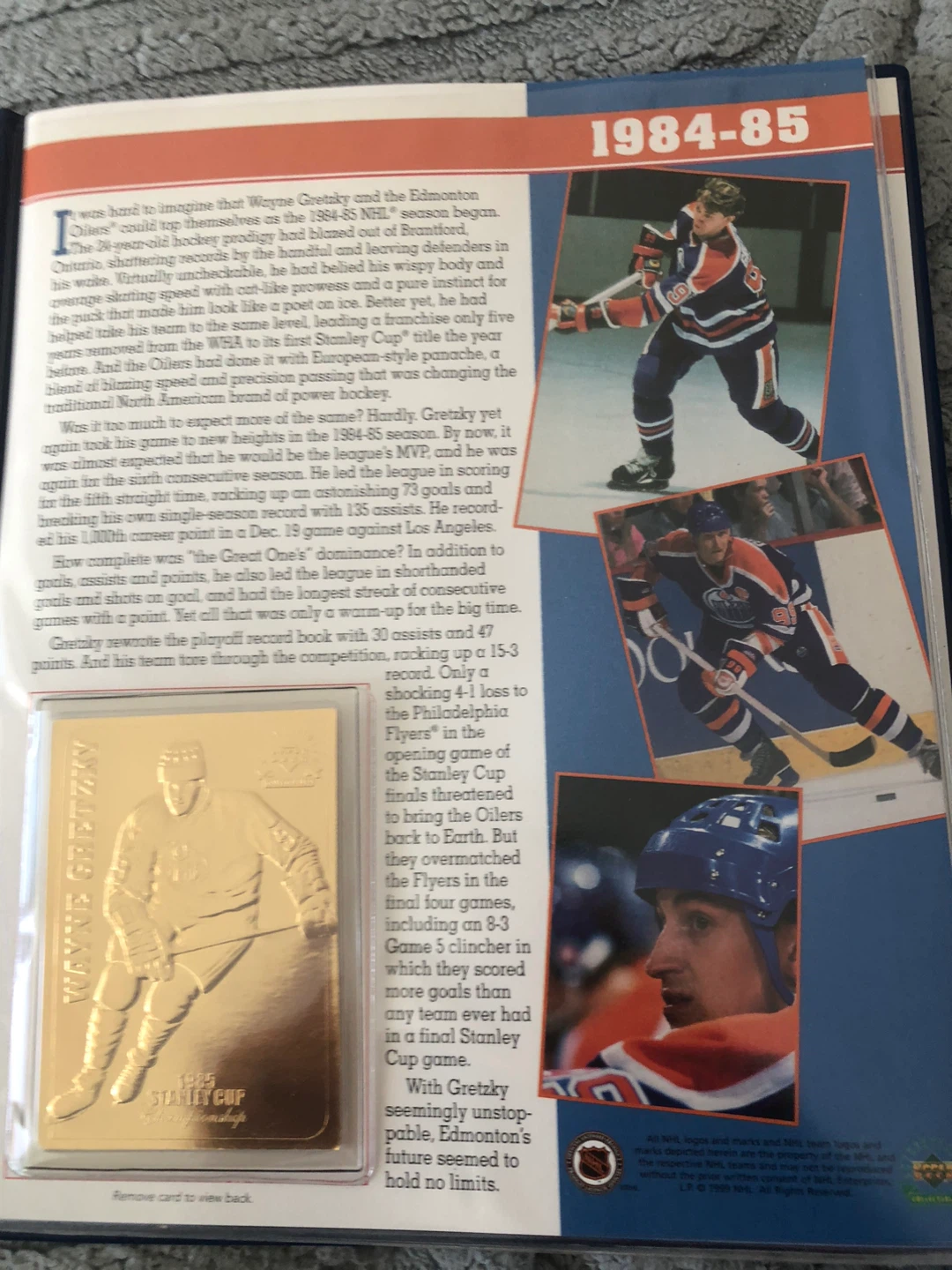 Wayne Gretzky 22kt Gold Championship Cards - photo 4