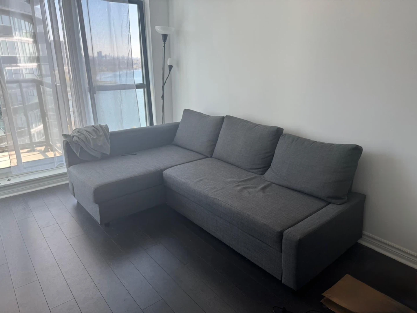 IKEA Grey Sectional Sofa