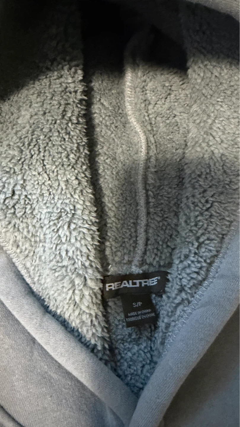 RealTree Grey Sherpa Lined Hoodie - photo 2