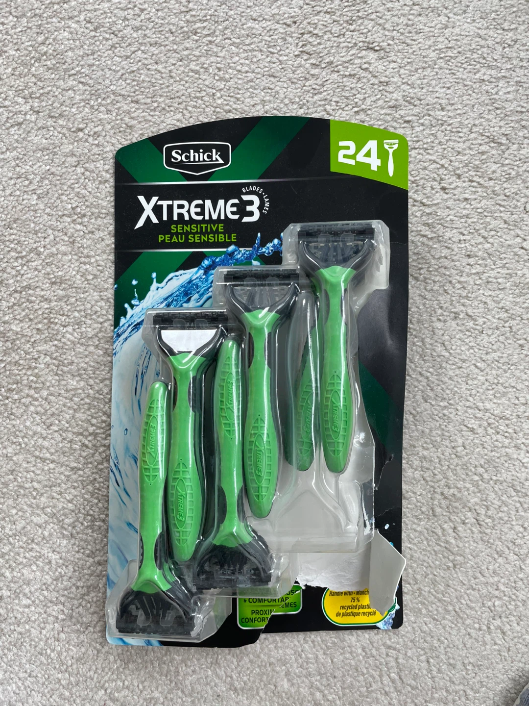 Schick Xtreme3 Sensitive Razors - 4 Count