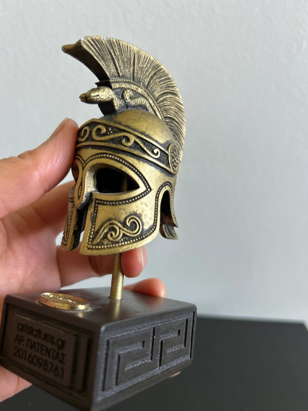 Bronze Spartan Helmet Replica - photo 2