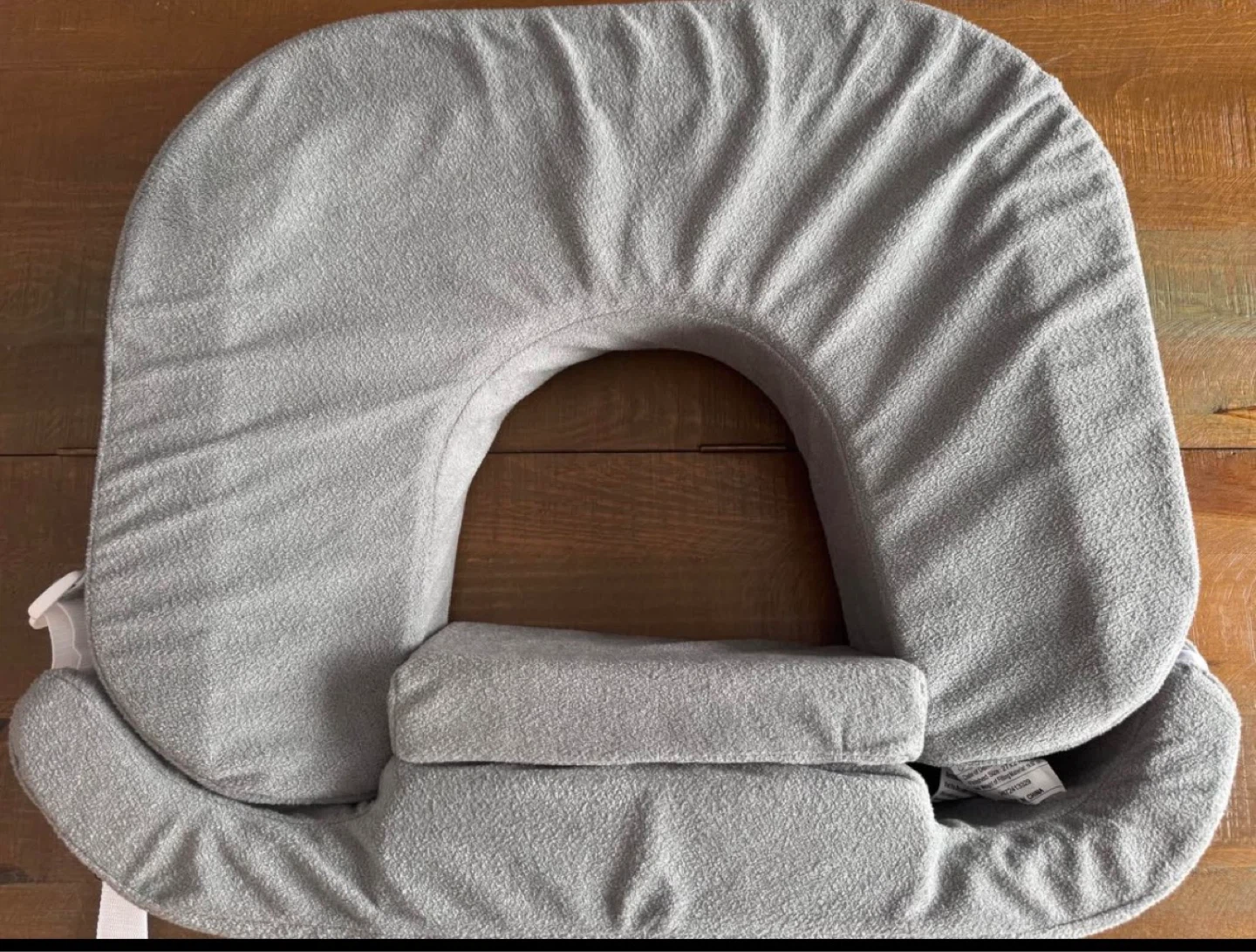 Grey Nursing Pillow, good for twins,