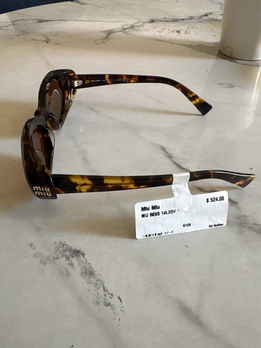 Miu Miu MU 809S Tortoiseshell Sunglasses - photo 4