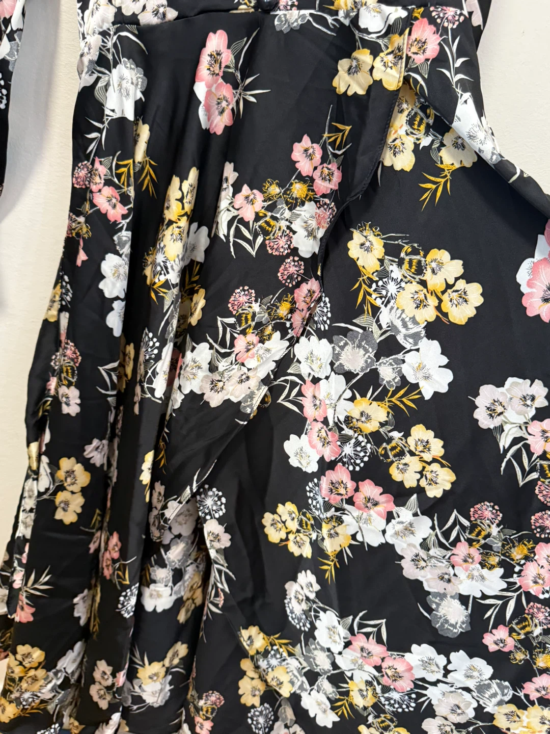 🌸 Black Floral Maxi Dress – NICE Collection - photo 3