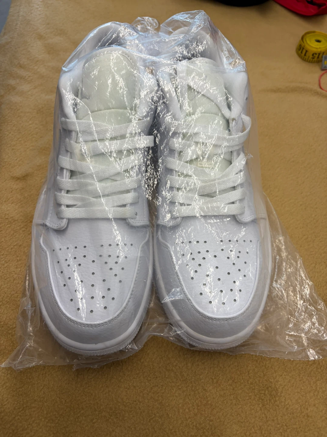 Nike Air Jordan 1 Low White Sneakers