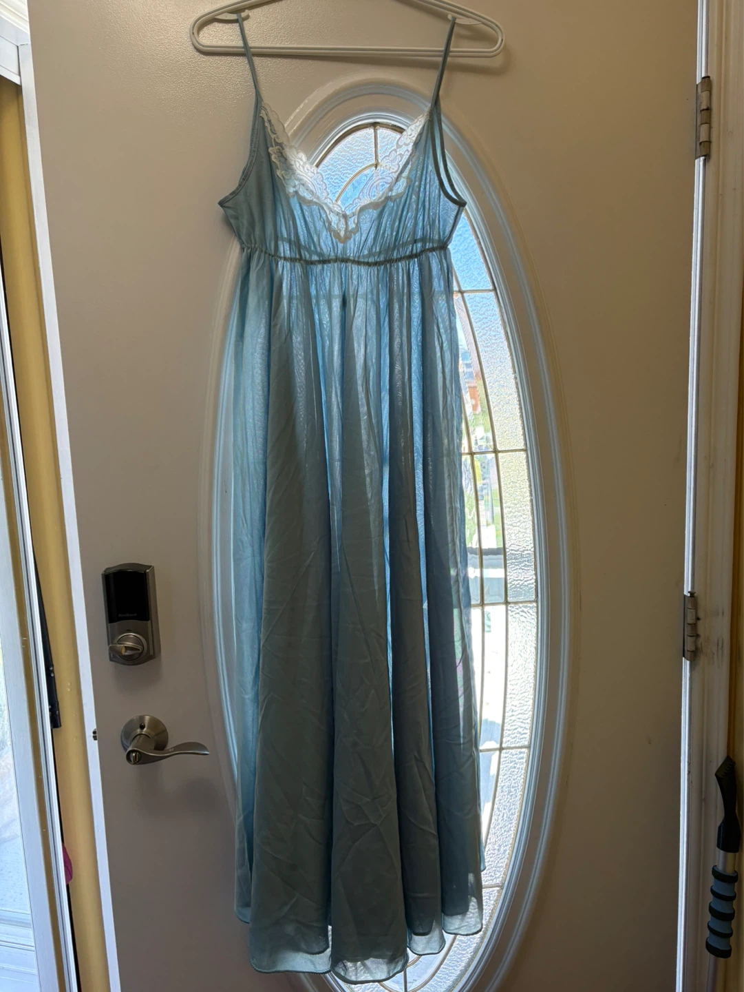 Women’s Night Gown light blue Size medium