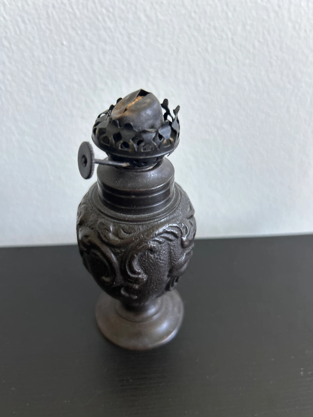 Restoration Hardware Embossed Oil Lamp - photo 3