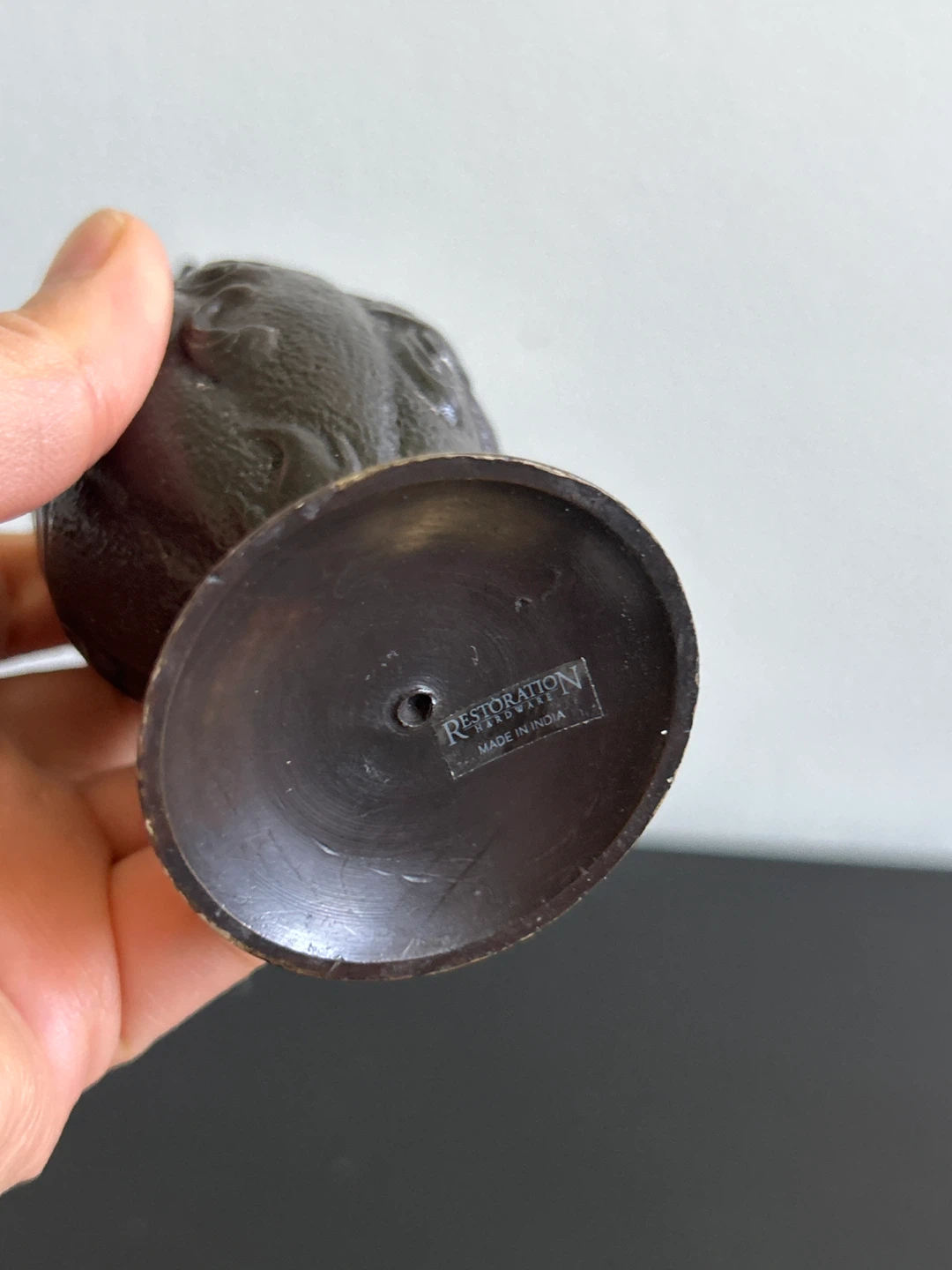 Restoration Hardware Embossed Oil Lamp - photo 5
