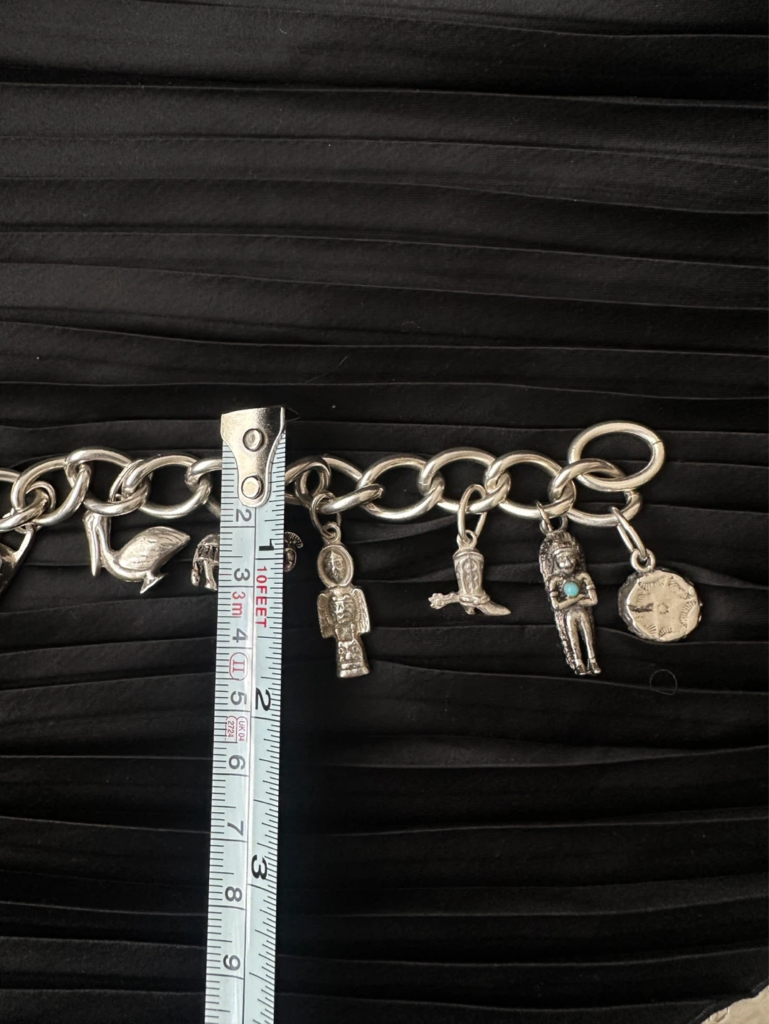 Vintage Birks Sterling Silver Charm Bracelet - photo 3