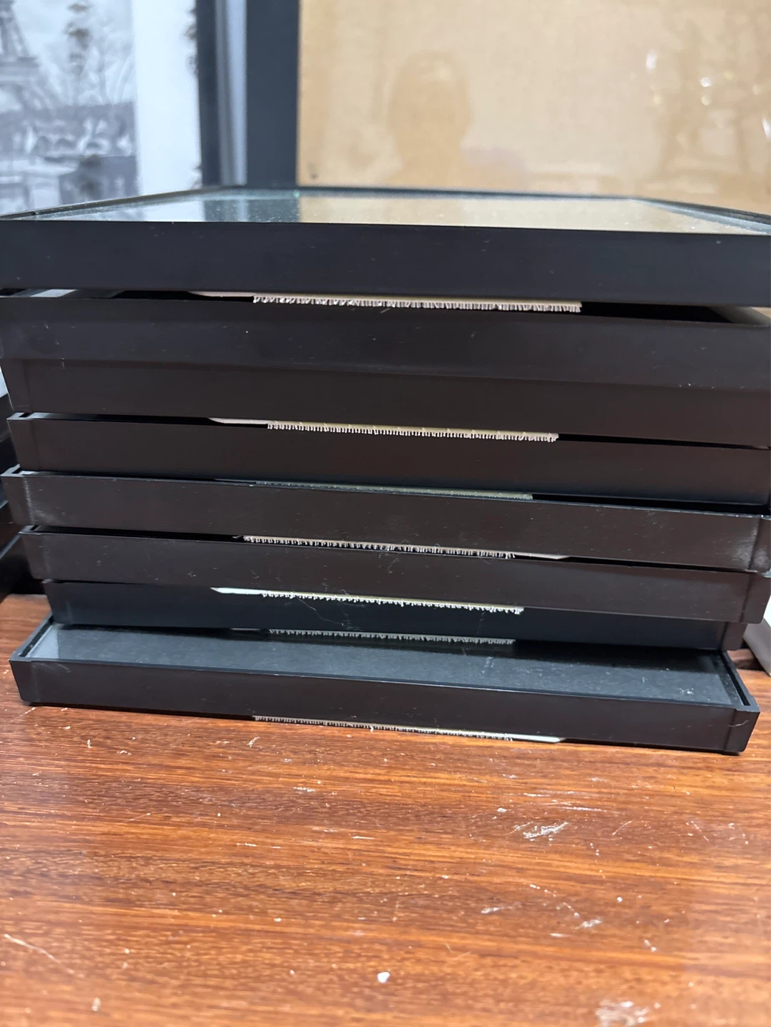 Black Picture Frames with Matting  31 frames - photo 2