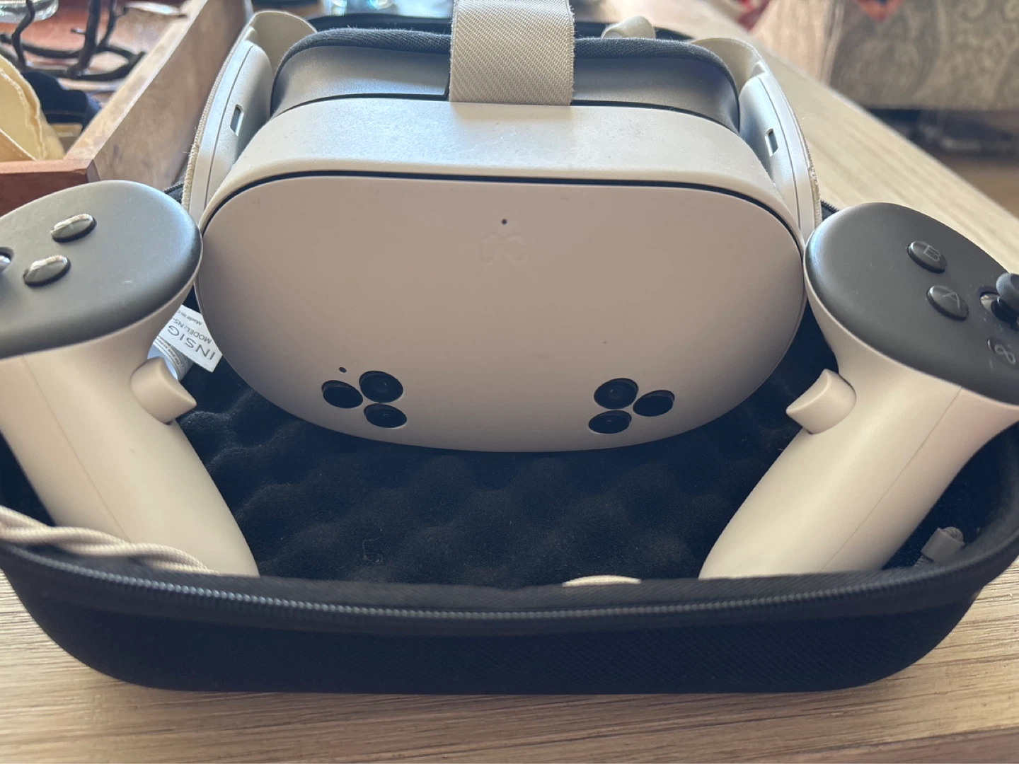 Meta Quest 3s VR Headset with Controllers and Case