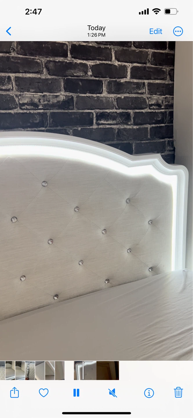 Full size bed frame - photo 2