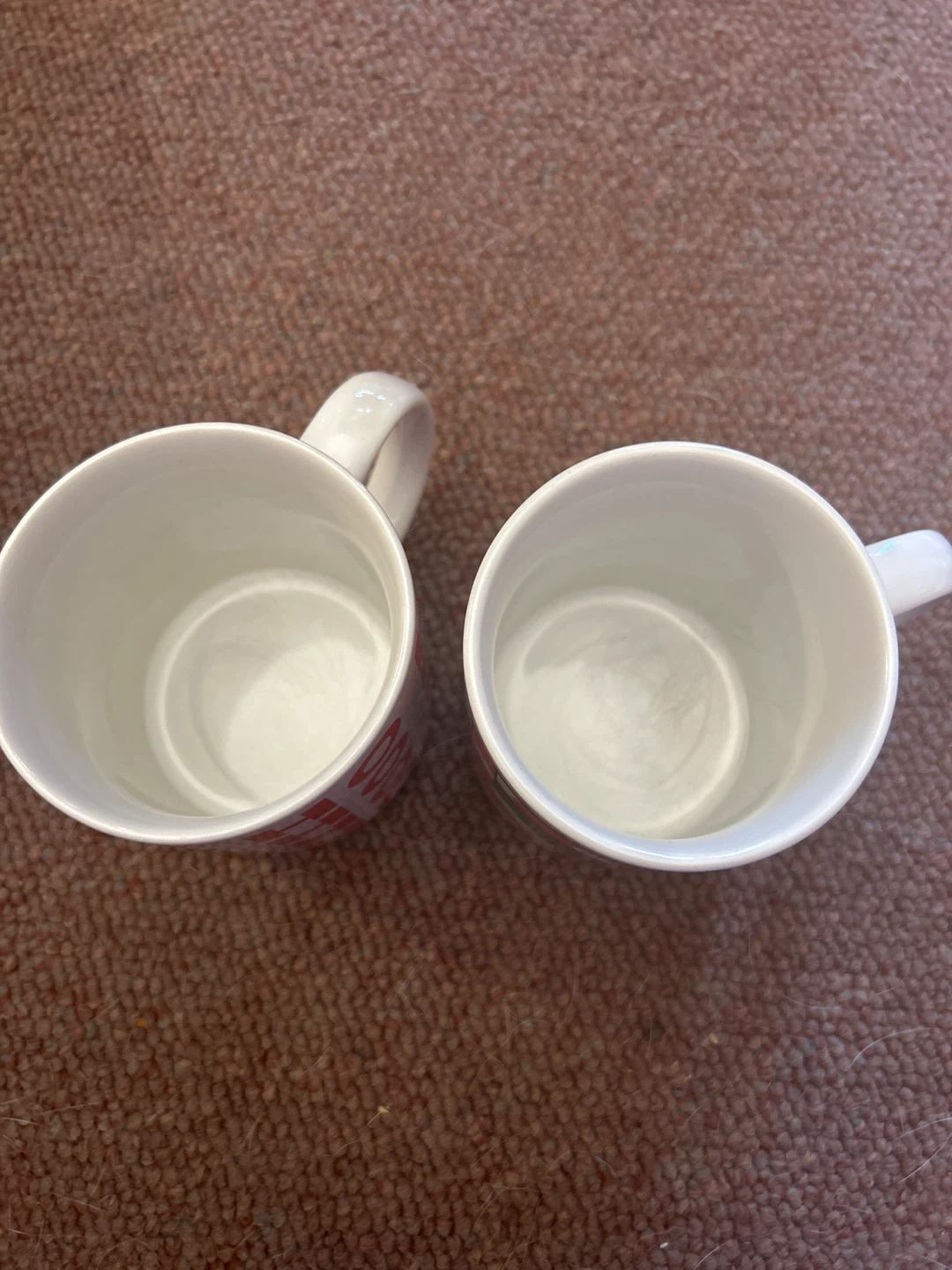 2 Christmas Mugs - HO HO HO & Candy Cane Design - photo 3