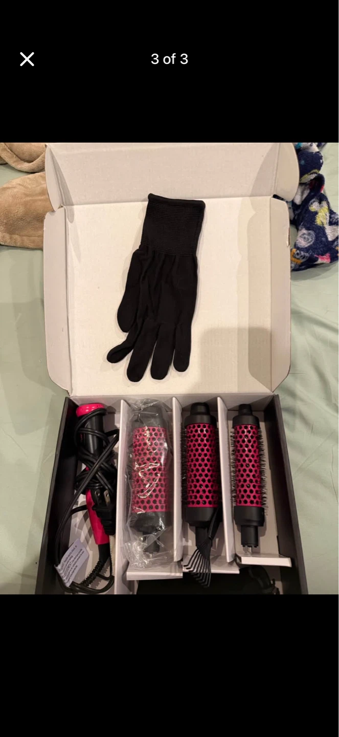 Terviliix 3 in 1 Curling Brush Set - photo 2