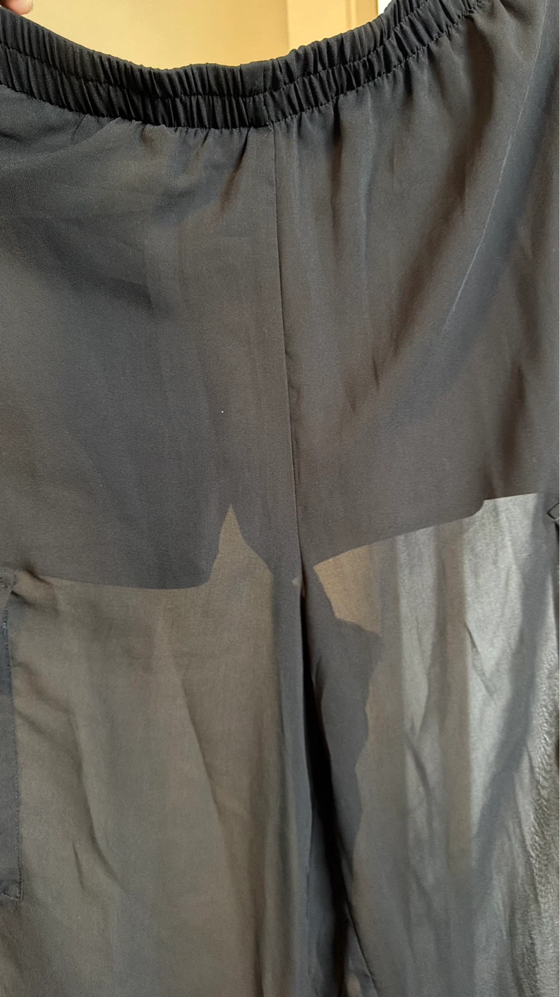 Halara Black Cargo Pants Size S Regular - photo 5