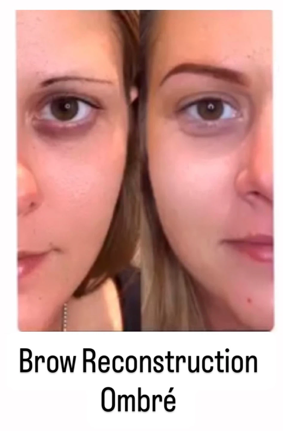 Permanent makeup ombré powder eyebrow and lip blush  tattoo - photo 2