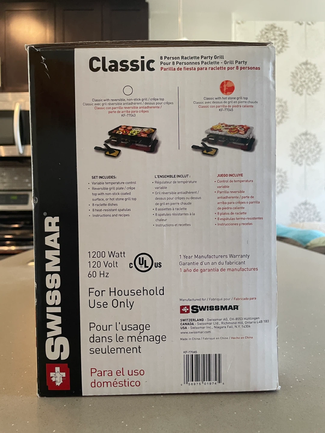 Swissmar Classic 8 Person Raclette Party Grill - photo 2