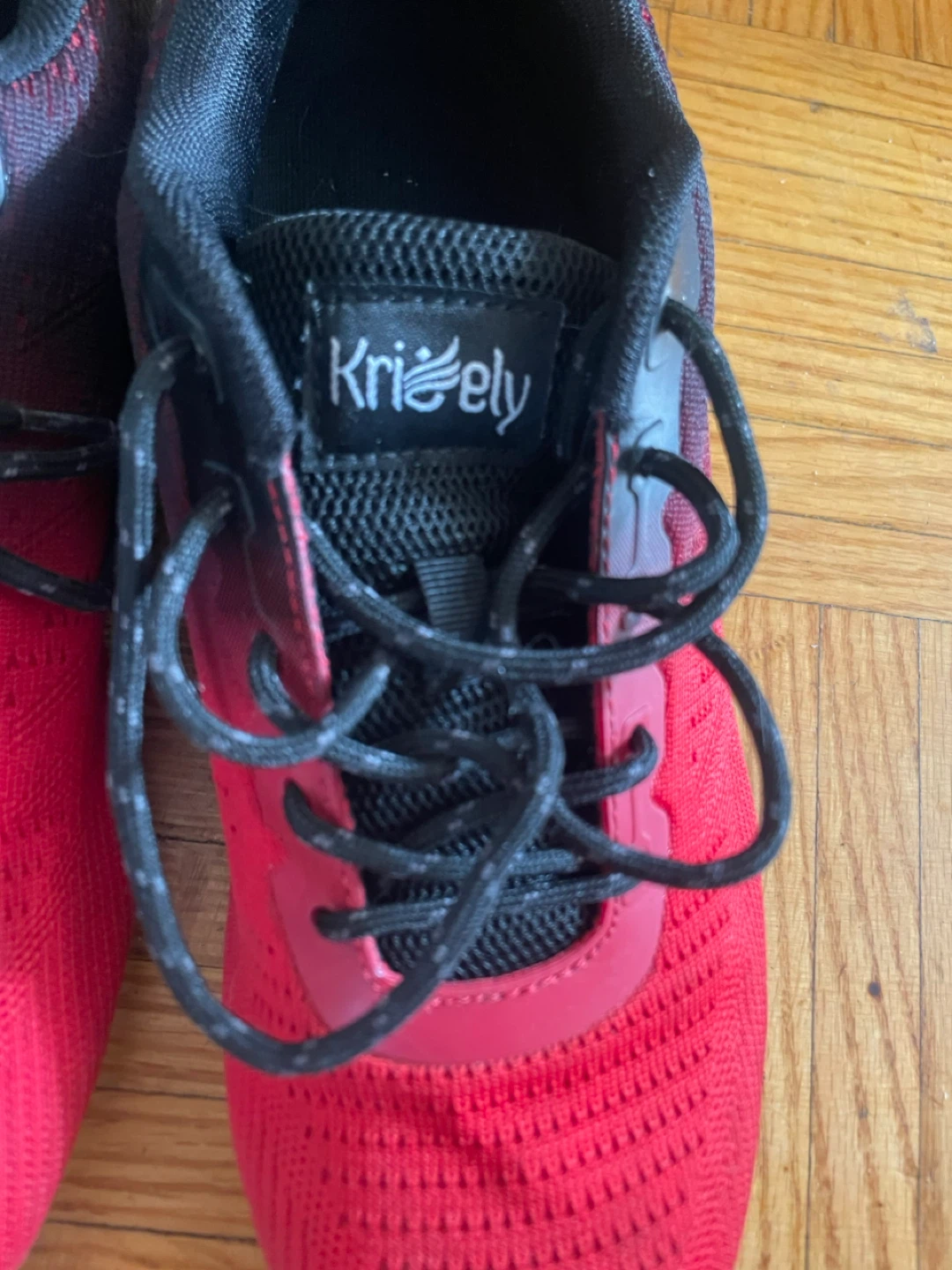 Krizely Red Running Shoes
