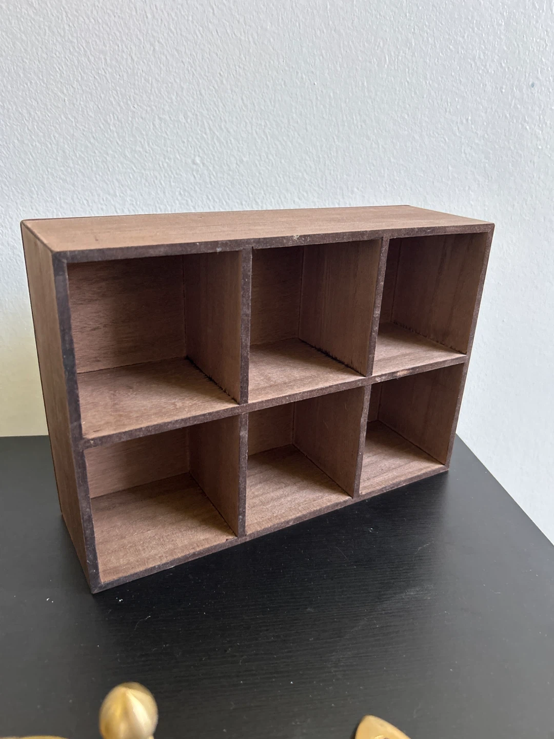 Wooden Organizer Shelf with 6 Compartments - photo 4