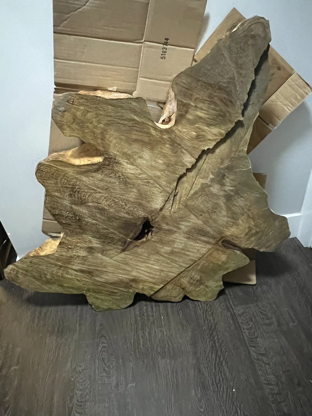 Exceptional Live Edge Cedar Slab – Woodworker’s Specialty Piece