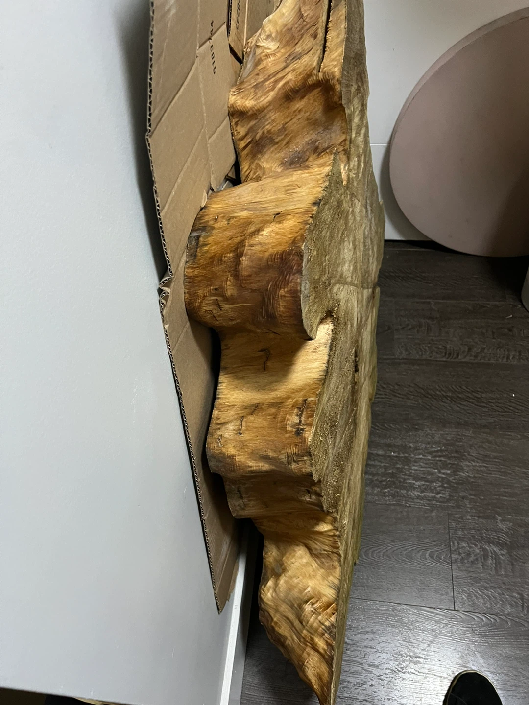 Exceptional Live Edge Cedar Slab – Woodworker’s Specialty Piece - photo 2