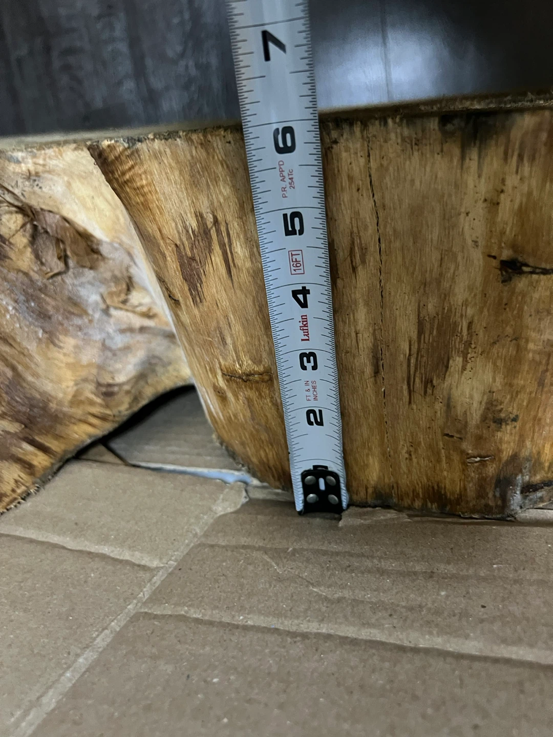Exceptional Live Edge Cedar Slab – Woodworker’s Specialty Piece - photo 3