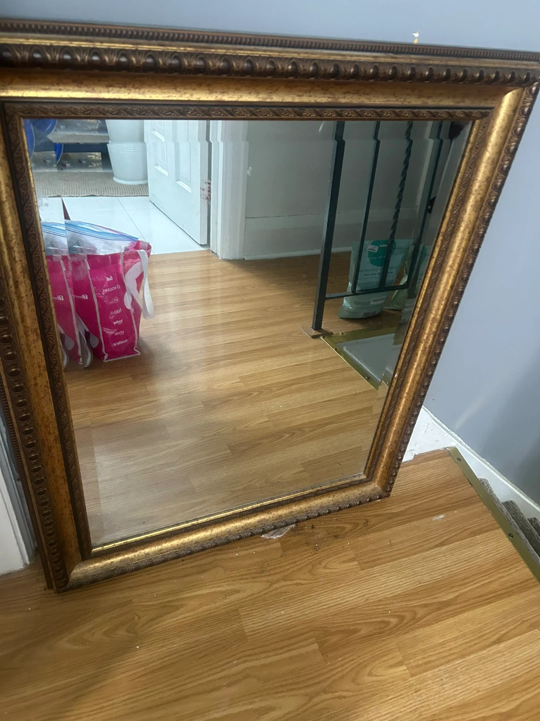 Ornate Gold Framed Mirror