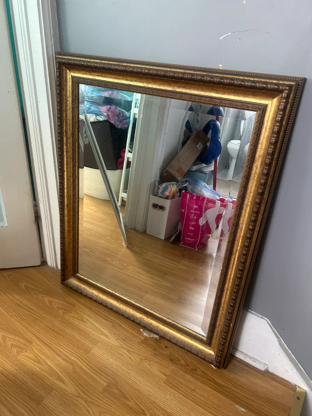 Ornate Gold Framed Mirror - photo 2