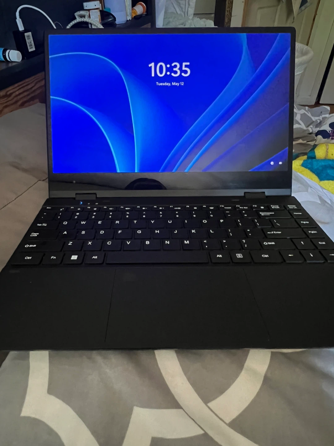 Black 2-in-1 Laptop