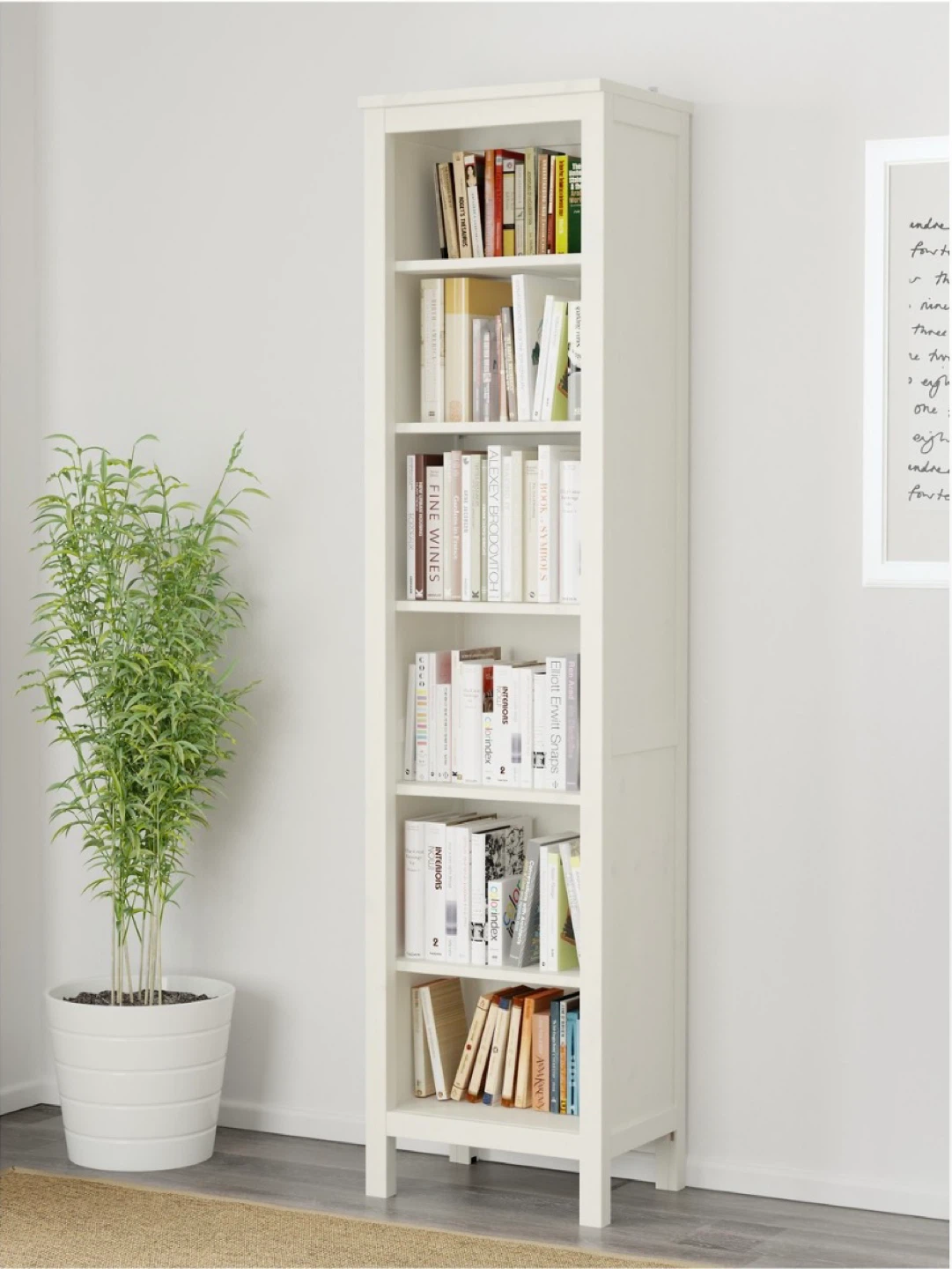 IKEA HEMNES Bookcase - White