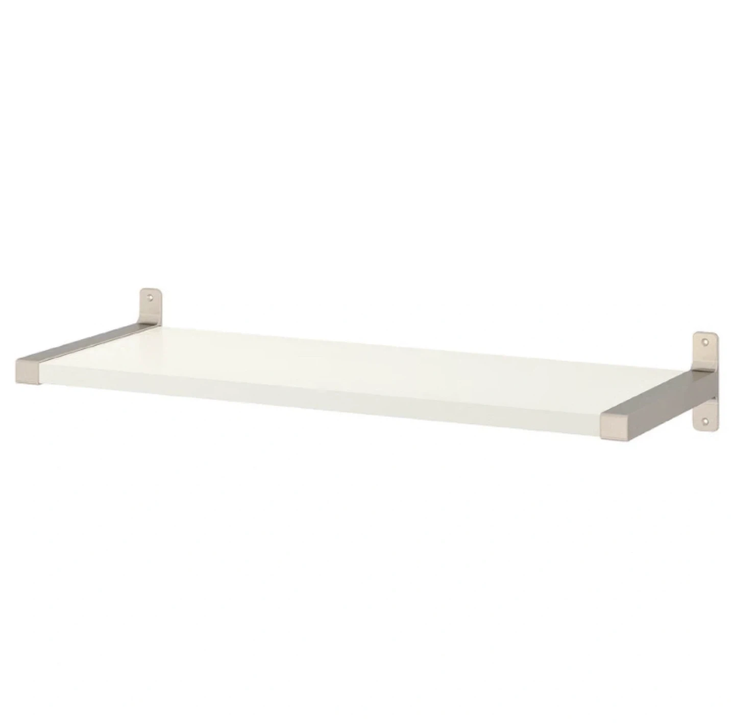 Ikea Shelf (1 regular + 1 connecting bracket)