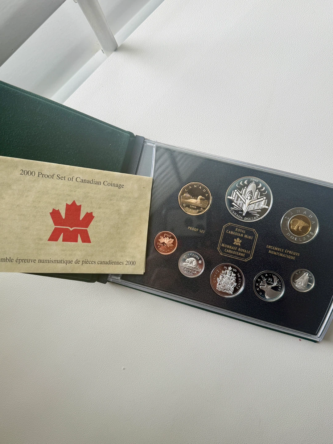 2000 Royal Canadian Mint Silver Proof Set - photo 2